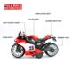 thumbnail image 2 of Motocicleta de Juguete CYYSFIVQZ 15 cm con Luces y Sonidos, 2 of 7