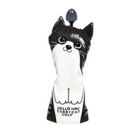 Magideal - Funda Protectora Para La Cabeza Del Club, Funda Protectora A Prueba De Arañazos, Cuello , Impermeable, De , Para La Cabeza De , Calle Negra Fw Negro