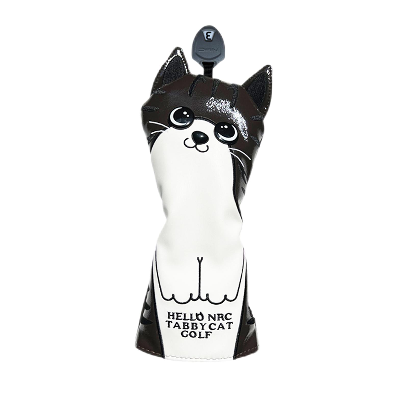 Magideal - Funda Protectora Para La Cabeza Del Club, Funda Protectora A Prueba De Arañazos, Cuello , Impermeable, De , Para La Cabeza De , Calle Negra Fw Negro