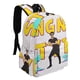 thumbnail image 2 of DJ Raphi-theme Backpack, Campus style schoolbag Bookbag with Adjustable Shoulder Straps And Large Zip Compartment, Unisex Travel Bags.42x30x15cm, 2 of 6