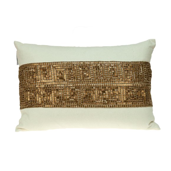 Cojín de la colección Parkland Misty Transitional White