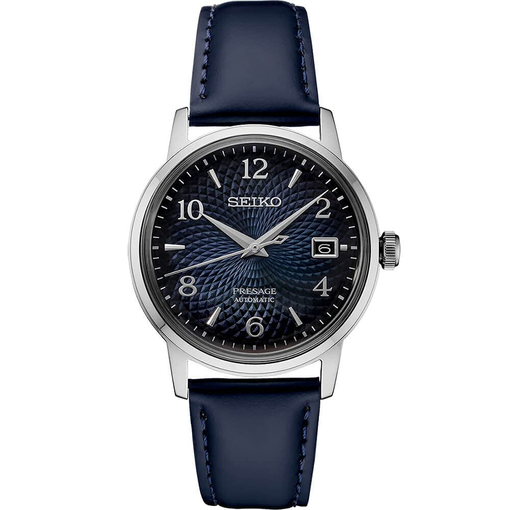 Reloj Seiko Srpe43 Presage Collection Para Hombre Con Esfera Azul