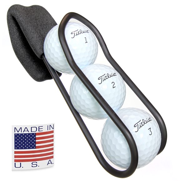 Soporte para pelotas de golf SnakeBelly Pro Quick-Draw Release negro
