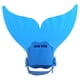 thumbnail image 3 of Aletas De Snorkel Para Nadar Con Dise?o De Sirena Equipo De Vestir Para Ni?as Y Ni?os Color Azul, 3 of 5