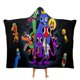 thumbnail image 1 of AMIGOS DEL ARCOÍRIS Manta Capa con Capucha Anti-Bolitas, Manta de Lana Ártica Suave, Manta Portátil de Felpa Ligera y Lujosa, Poncho para Siesta en Casa y Oficina, 100*130cm, 1 of 6