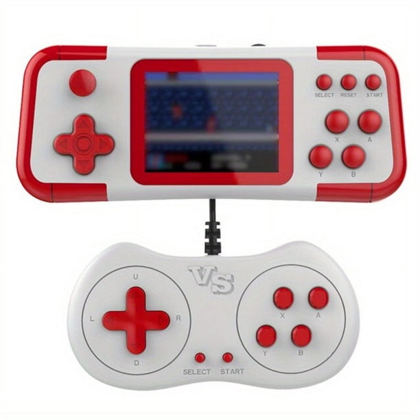 Portable Retro Handheld Game Console, 7.62 Cm /3 Inch HD Screen, 3d Expansion Rocker, Support Double Game, Support Connection TV, Classic Game Controller, Christmas Game Gift For Kids