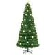 thumbnail image 1 of Árbol de Navidad Goplus de fibra óptica de 7 pies con luces LED de 40 estrellas, 1 of 3