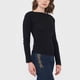 thumbnail image 3 of Polera Mujer Manga Larga Negro Rib Corona, 3 of 5