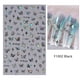 thumbnail image 1 of Laser Three-dimensional Nail Stickers Nail Decoration Butterfly Nai 3d New Bronzing Nail Sticker Beauty And Health Manicure, 1 of 3