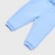 thumbnail image 4 of Pantalón De Buzo Bebé Niña Textura Celeste Corona, 4 of 5