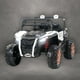 thumbnail image 2 of Auto Eléctrico 12v Jeep Terreneitor Blanco, 2 of 2