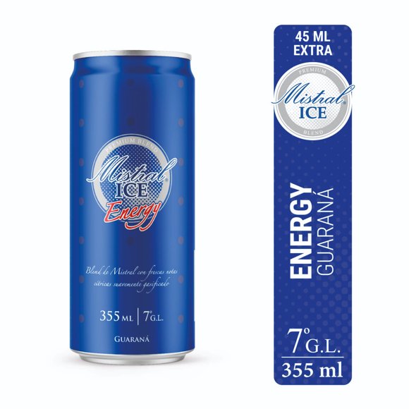 Cóctel Ice Energy Lata, 355 ml