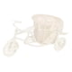 thumbnail image 5 of Bicicleta Flor Artificial Cesta Florero Planta Estante Para Fiesta Interior Decoración Del Hogar Blanco, 5 of 5