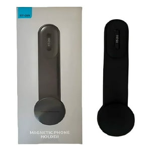 Aventura Store - Soporte Magnético De Teléfono Para Auto 180° Flexible Negro
