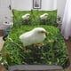 thumbnail image 1 of Juego de ropa de cama Chick Juego de funda nórdica para impresión 3D Juego de 3 piezas Suave Transpirable Lindos animales Funda de edredón Funda de edredón con cierre de cremallera Microfi s, 1 of 3