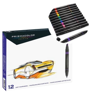 Marcador Prismacolor Premier 12 Colores Con Estuche