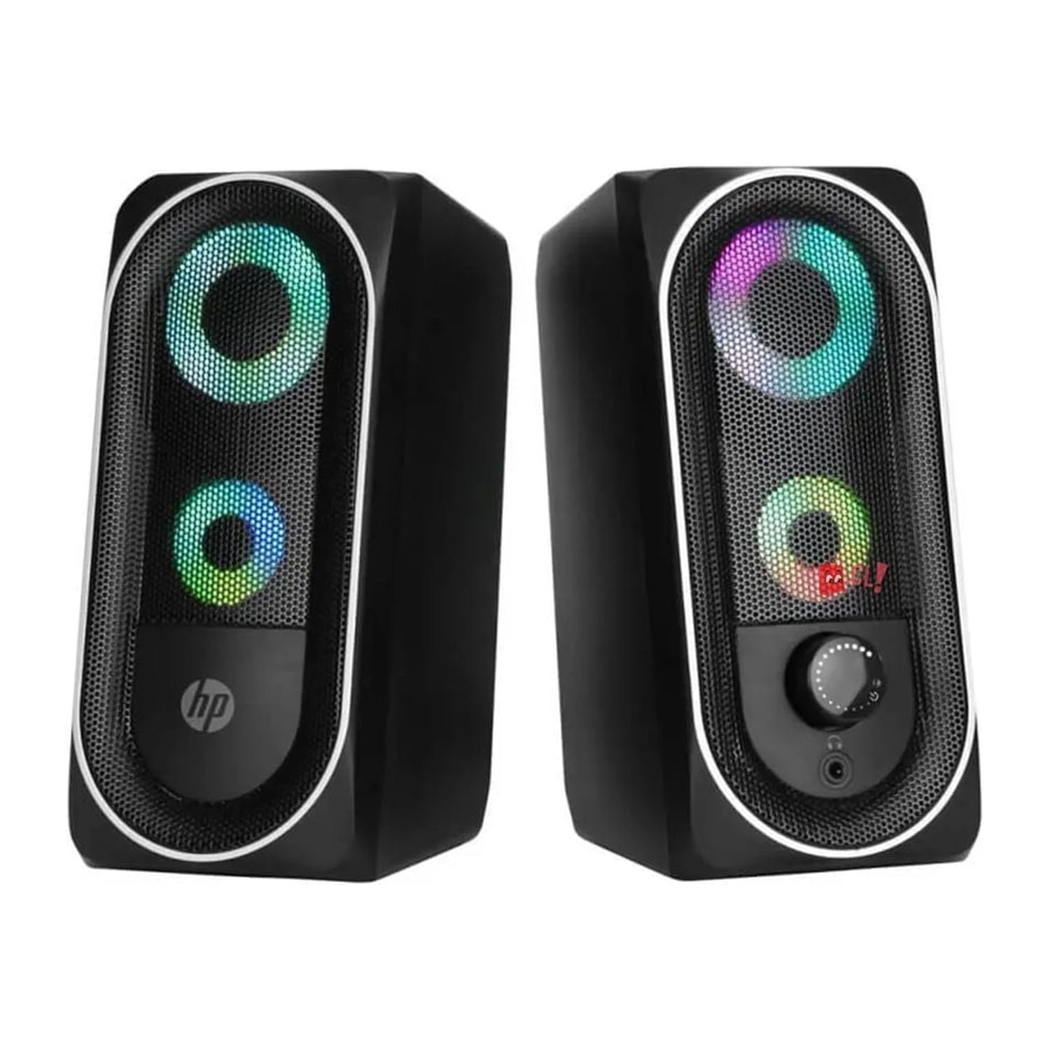 Parlante Gamer Hp Dhe-6001 Con Luces Led Táctil 6w - Ps