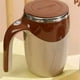 thumbnail image 1 of 1pc/380ml, Stainless Steel Coffee Stirring Cup, Automatic Stirring Cup, Magnetic Rotation Electric Milk Mug, Intelligent Thermal Insulation Safe Not Hot Long Lasting Life Large Capacity, USB Charging, 1 of 3