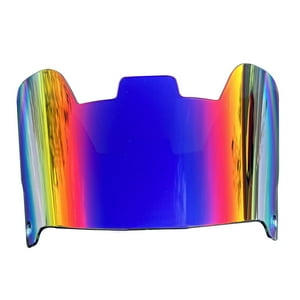 Genérico - Visera De Fútbol, Casco Duradero, Máscara De Fútbol, Visera Para Adultos Y Jóvenes, Color Azul