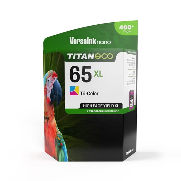 Cartucho de tinta VersaInk 65XL Tricolor de alto rendimiento