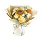 thumbnail image 2 of Ramo De Flores De Ganchillo, Aniversario De Primavera, Girasol Artificial Hecho A Mano En Casa, Amarillo, 2 of 5