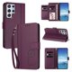 thumbnail image 2 of Funda Cartera Trébol para Samsung Galaxy S22 Ultra con Ranuras Tarjetas y Carga Inalámbrica Violeta, 2 of 6