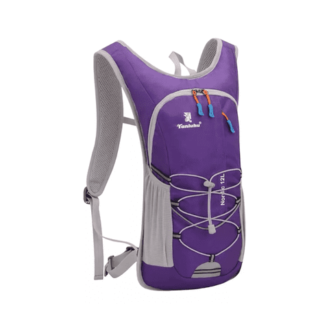 Genérico - Mochila Hidratación + Bolsa De Agua Color Violeta
