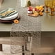 thumbnail image 2 of Table Runner DII, papel tejido, 14 x 72 cm, gris, para decoración navideña, 2 of 7