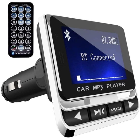 Transmisor FM Bluetooth WYYHAA para coche con mando a distancia
