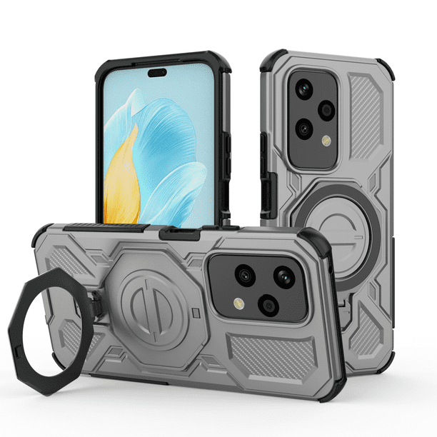 Funda FOXDOCK para Honor 200 Lite 5G , magnética, ligera, soporte 360°, antigolpes