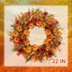 thumbnail image 5 of Guirnalda J'FLORU 56 cm Otoño con Margaritas y Bayas para Interior, 5 of 7