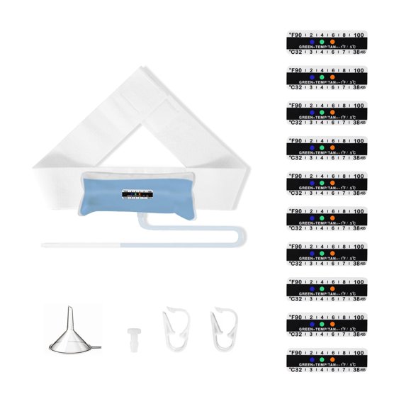 Kit de Cinturón de Orina Zilaimi 85 cm/110 cm 60‑120 ml Blanco