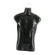 thumbnail image 1 of Colgador De Maniquí Masculino, Soporte De Moda, Forma De Vestido De Torso Para Espectáculos, Ventana, Venta Al Por Menor, Negro, 1 of 5