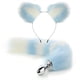 thumbnail image 1 of 2pcs Set Sexy Anal Plug Toy, Fox Tail Design Sex Toys For Orgasm Pleasure For Men Women Couple, 1 of 3