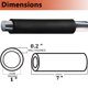 thumbnail image 2 of Las empuñaduras cubren 1 par de tubos de taeku, cómodos y duraderos, 2 of 8