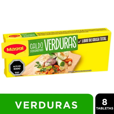 Caldo De Verduras (8 Tabletas) Caja 80 G Maggi