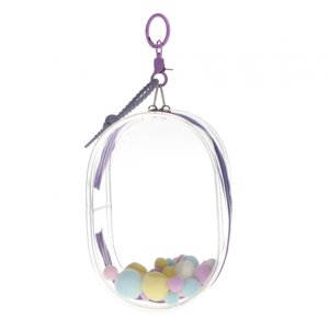 Bothyi - Mini Bolsa De Almacenamiento Para Muñecas Vitrina A Prueba De Polvo Para Figuras Para Coleccionistas De Muñecas Mediana Violeta