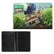 thumbnail image 2 of Los Vecinos Green Porta Pasaporte y Cartera de Viaje Premium de Cuero PU, Funda de Pasaporte Bloqueo RFID con Ranuras para Tarjetas de Crédito, Estuche para Libro de Pasaporte para Familia 10cm × 15cm, 2 of 6