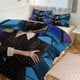 thumbnail image 2 of Wednesday Addams Duvet Cover Set 3 Piece Bedding Set Double Sided Printing Decorative Comforter Cover Set, 2 of 5