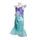 thumbnail image 2 of Disfraz de Vestido de Sirena de la Princesa Ariel para Niñas Tallas 4-6X, 2 of 6