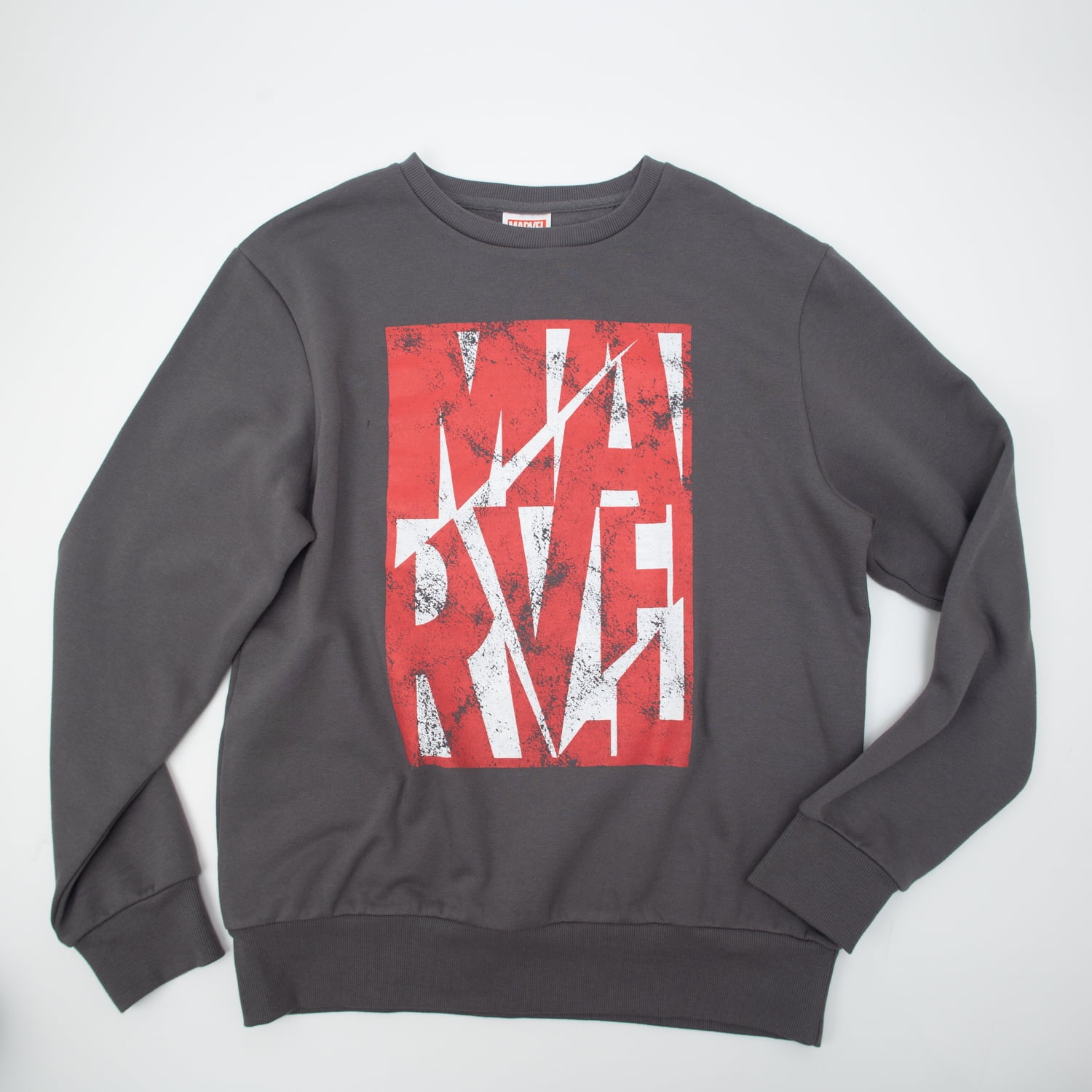 Poleron Hombre You Marvel Letras Gris