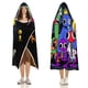 thumbnail image 3 of AMIGOS DEL ARCOÍRIS Manta Capa con Capucha Anti-Bolitas, Manta de Lana Ártica Suave, Manta Portátil de Felpa Ligera y Lujosa, Poncho para Siesta en Casa y Oficina, 100*130cm, 3 of 6