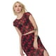 thumbnail image 1 of Polera Mujer Malla Manga Corta Rojo Corona, 1 of 5