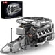 thumbnail image 1 of Kit de Modelo del Motor Mould King V8 Twin Turbo con Motor para Adultos, 1 of 7