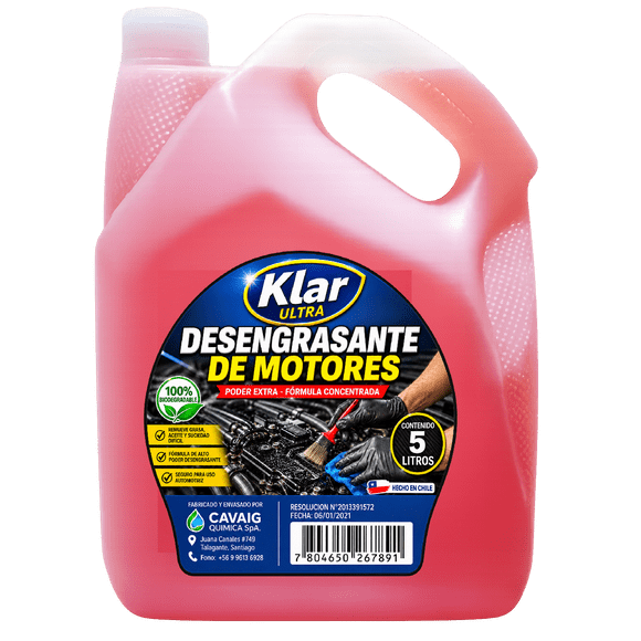 Desengrasante para Motores con protector de Cables
