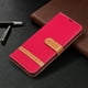 thumbnail image 1 of Stylish Denim Patchwork Flip Cover Wallet Case for Xiaomi Redmi Note 12 Series & Redmi Note 10 Series - Card Stand Slot Phone Cover, 1 of 3