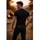 thumbnail image 2 of Polera Pique/polo Basica 100% Algodon Manga Corta 240g/m Negro S Lisa, 2 of 3
