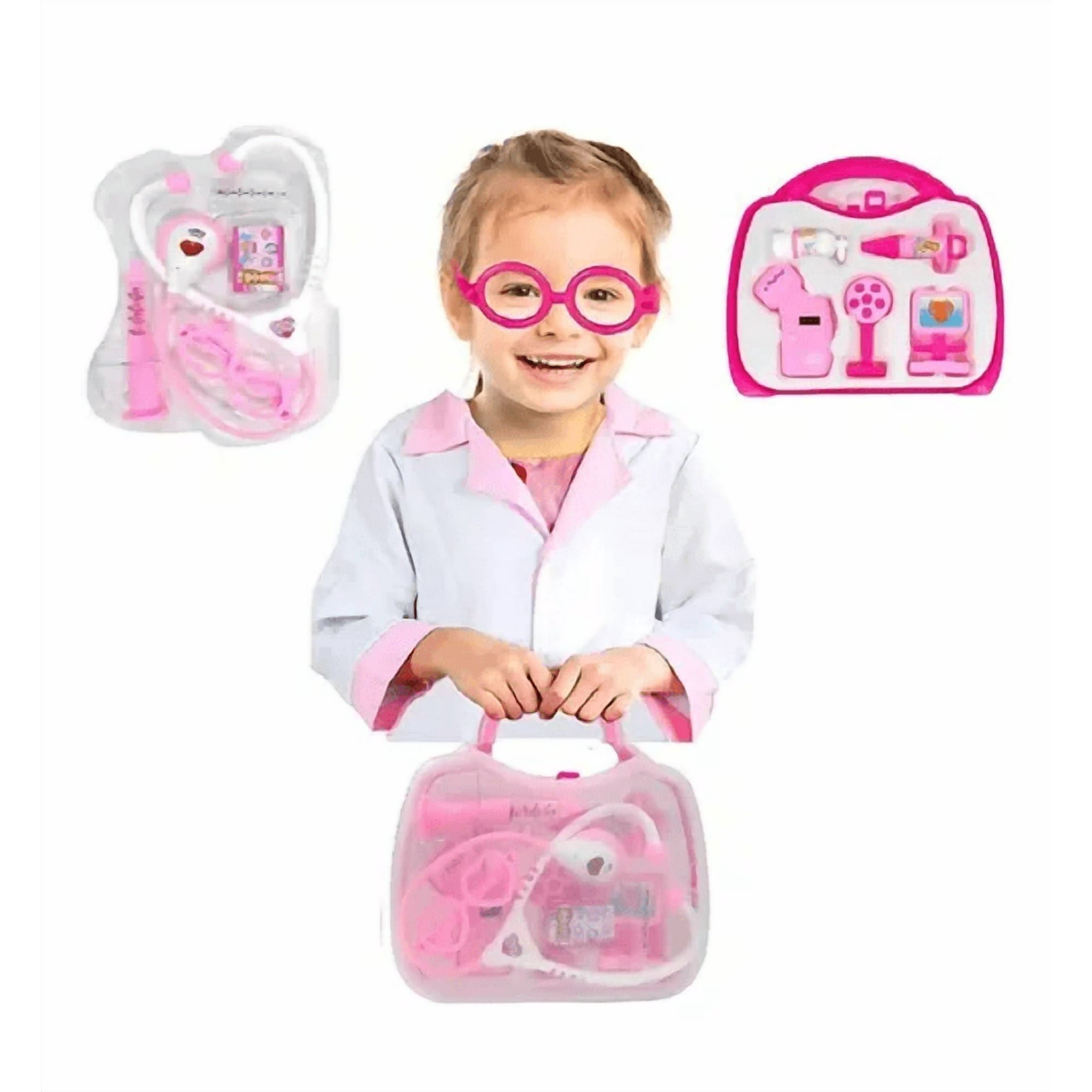 Genérico - Maletín Set De Doctora Juguete Con Luz Y Sonido