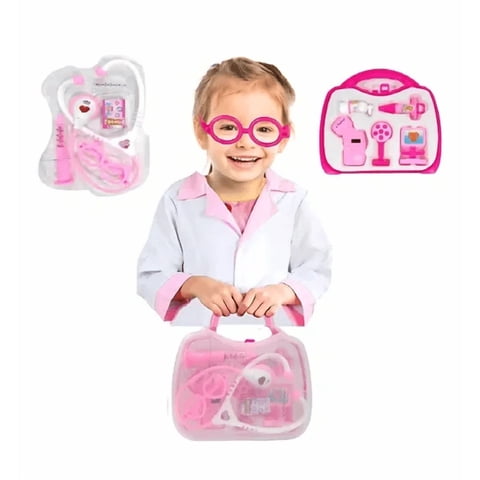 Genérico - Maletín Set De Doctora Juguete Con Luz Y Sonido