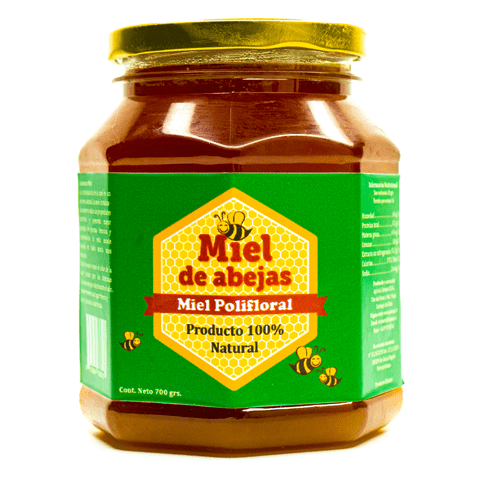 Apicola Dabejas - Miel Pura De Abejas Polifloral 700 Grs. Directo Apicultor